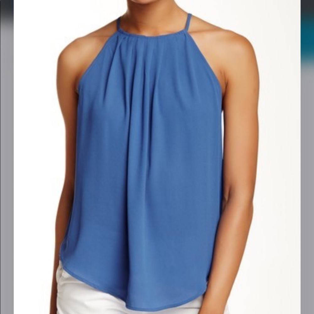 Lush
Pleated Halter Blouse